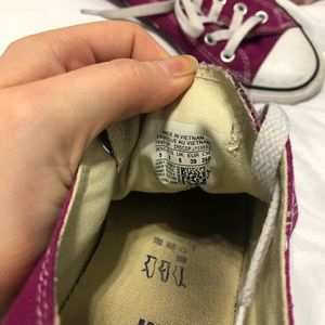 Converse Shoes - converse low tops fuschia sneakers Converse Shoes - converse low tops fuschia sneakers